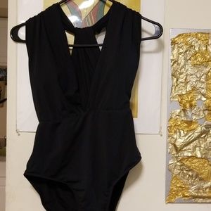 Itty Bitty Black One Piece